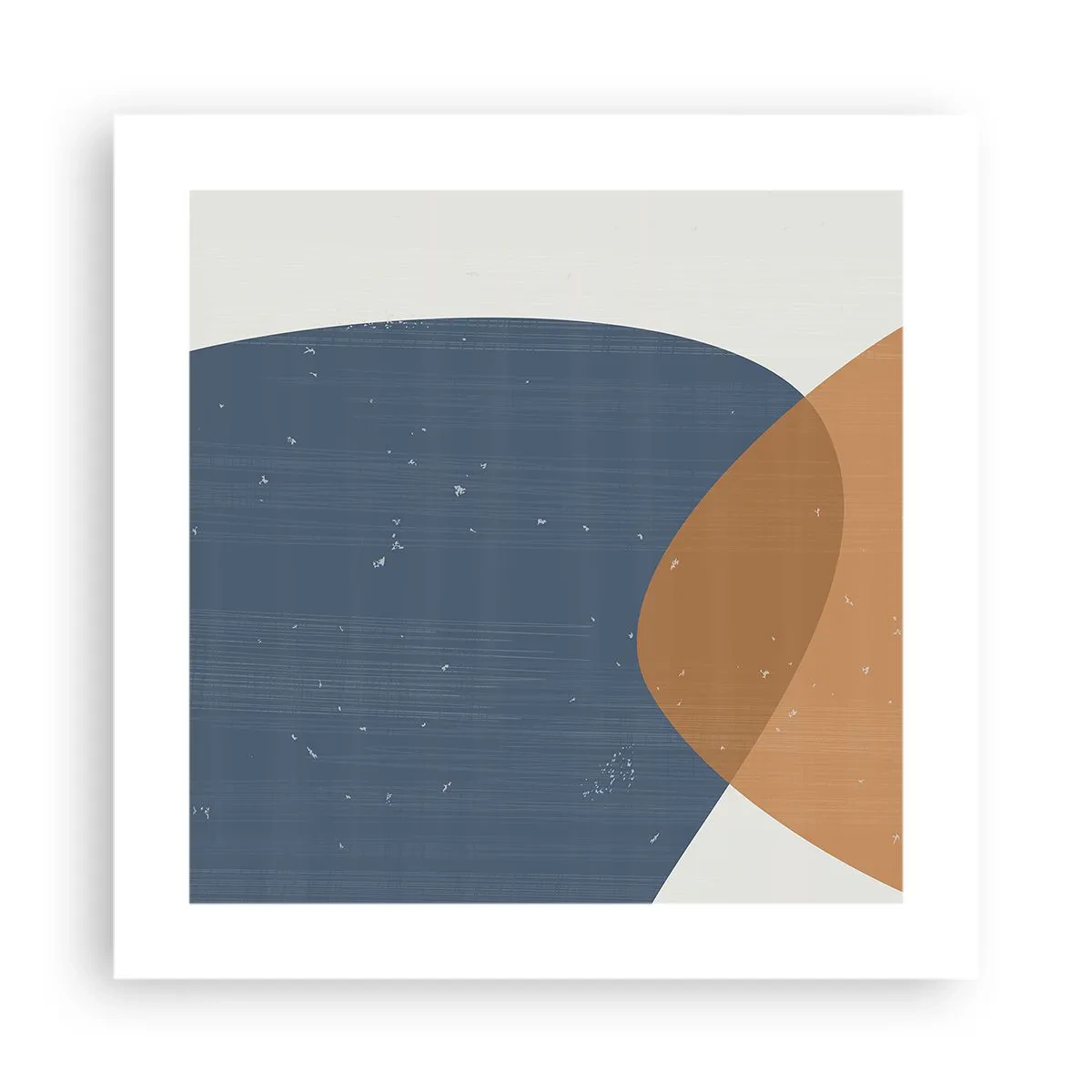 Affisch - Ovaler och influenser - 40x40 cm