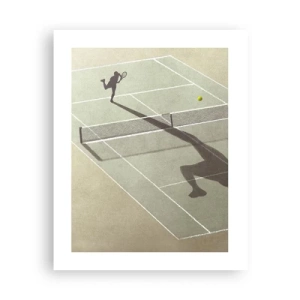 Affisch - Övervinna sig själv - 40x50 cm