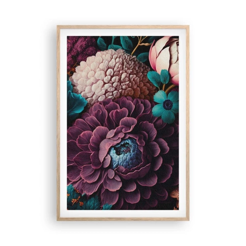 Affisch i ram av ljusek - Natur i överflöd - 61x91 cm