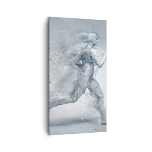 Canvastavla - Bild på duk - Kristallren energi - 55x100 cm