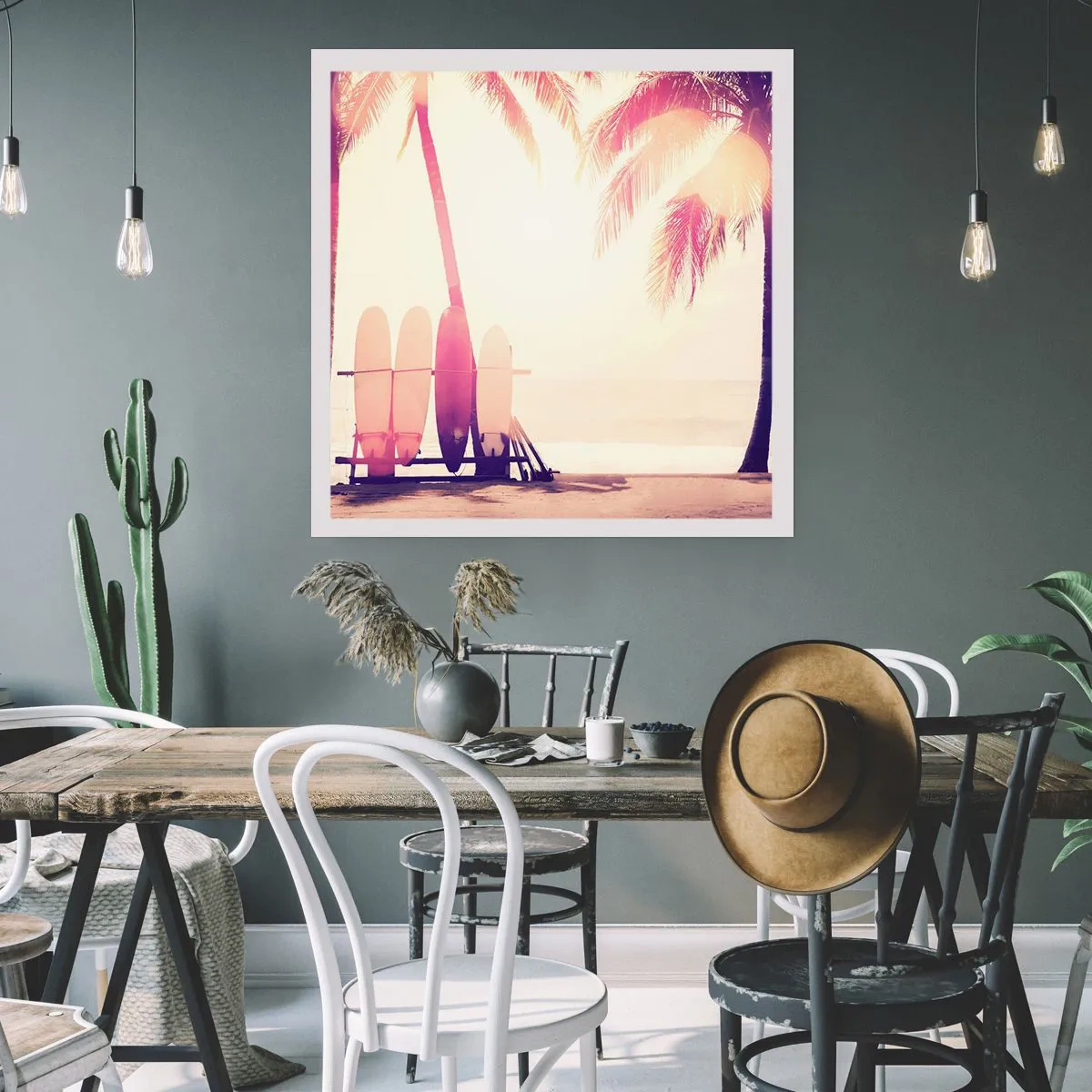 Affisch - Det blir en underbar dag - 50x50 cm