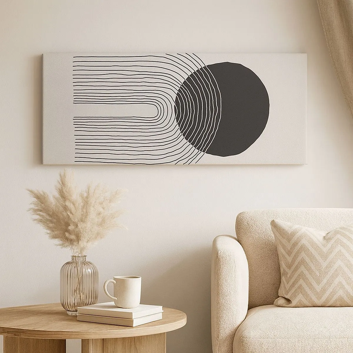 Canvastavla - Bild på duk - Darr och säkerhet - 100x40 cm