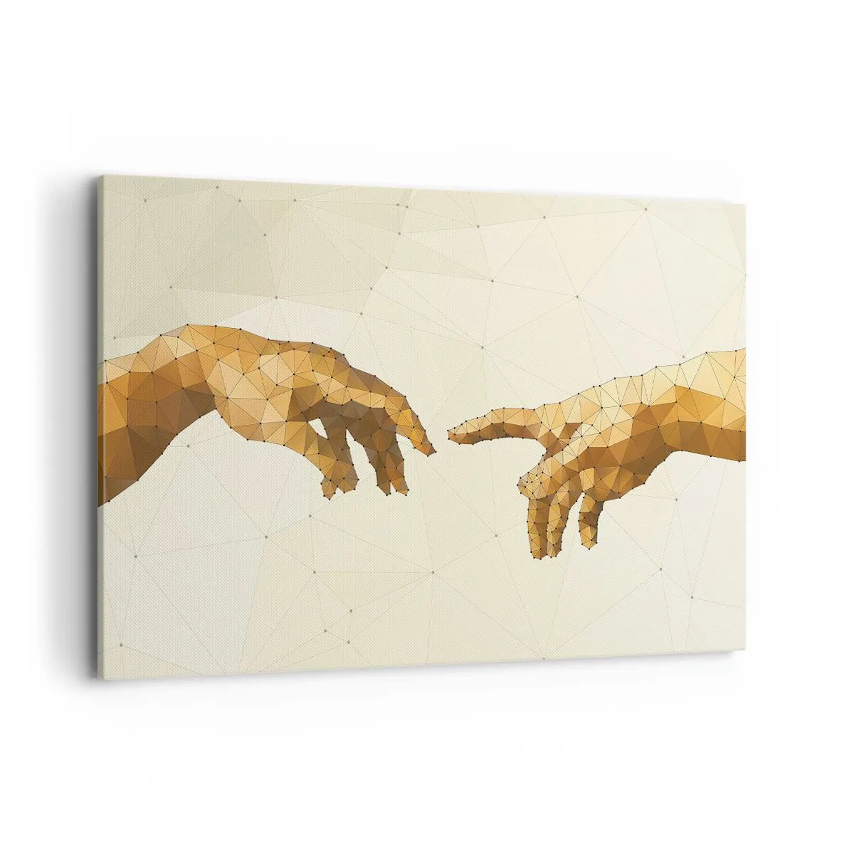 Canvastavla - Bild på duk - Gudomlig geometri - 120x80 cm