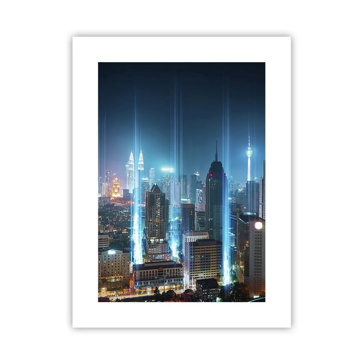 Affisch - Himmelsfärd på berlinskt sätt - 30x40 cm