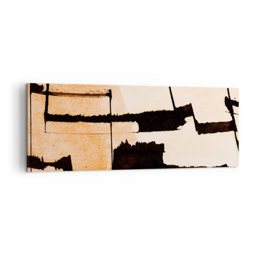 Canvastavla - Bild på duk - Ändå ordning - 140x50 cm