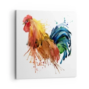 Canvastavla - Bild på duk - Kungliga kläder, kunglig stolthet - 60x60 cm