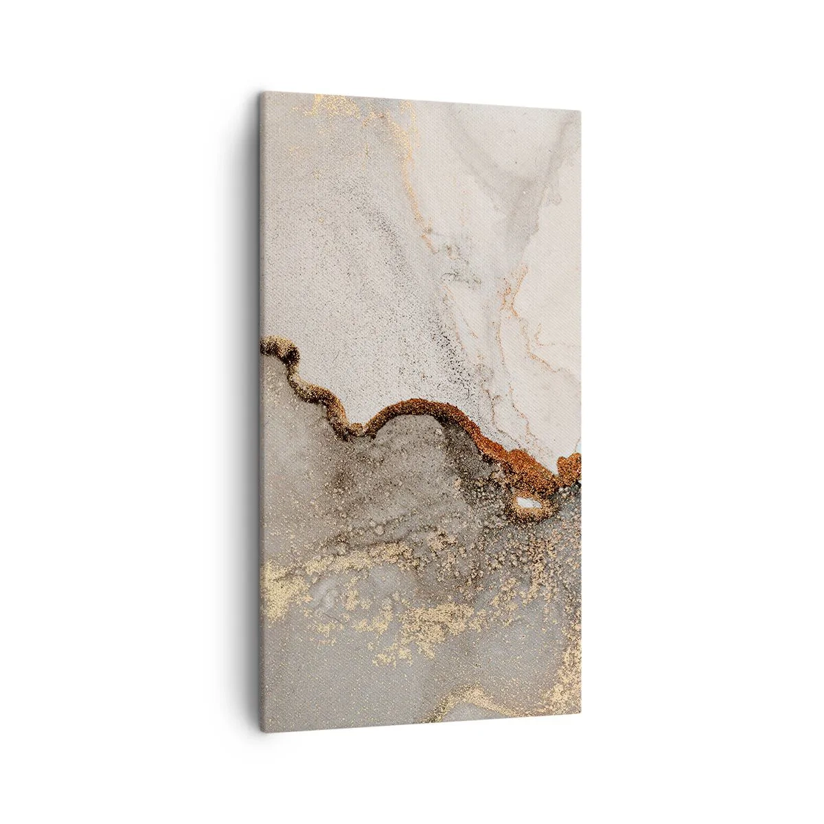 Canvastavla - Bild på duk - På färgernas gräns - 45x80 cm