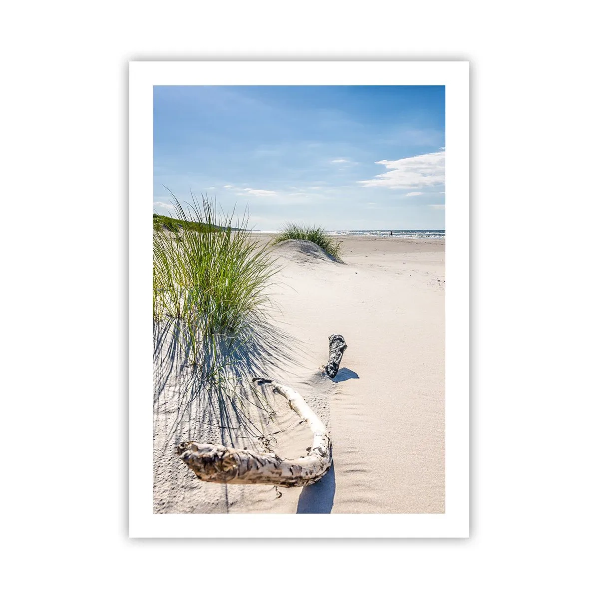 Affisch - Vackrast? Östersjöstrand - 50x70 cm