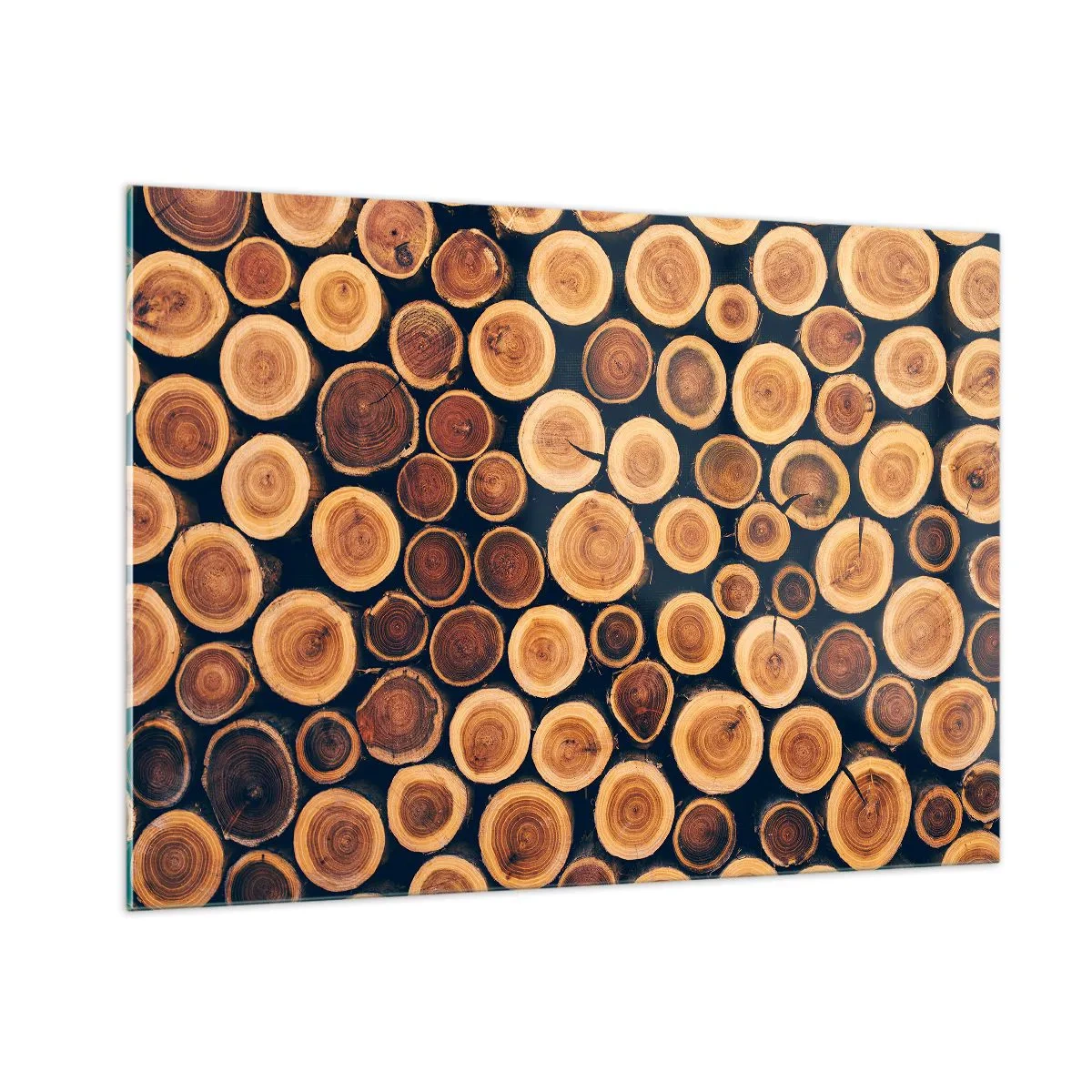 Glastavla - Bild på glas - Hur gammal ser jag ut att vara? - 100x70 cm