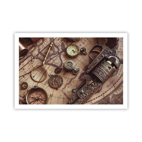 Affisch - Äventyret kallar - 91x61 cm