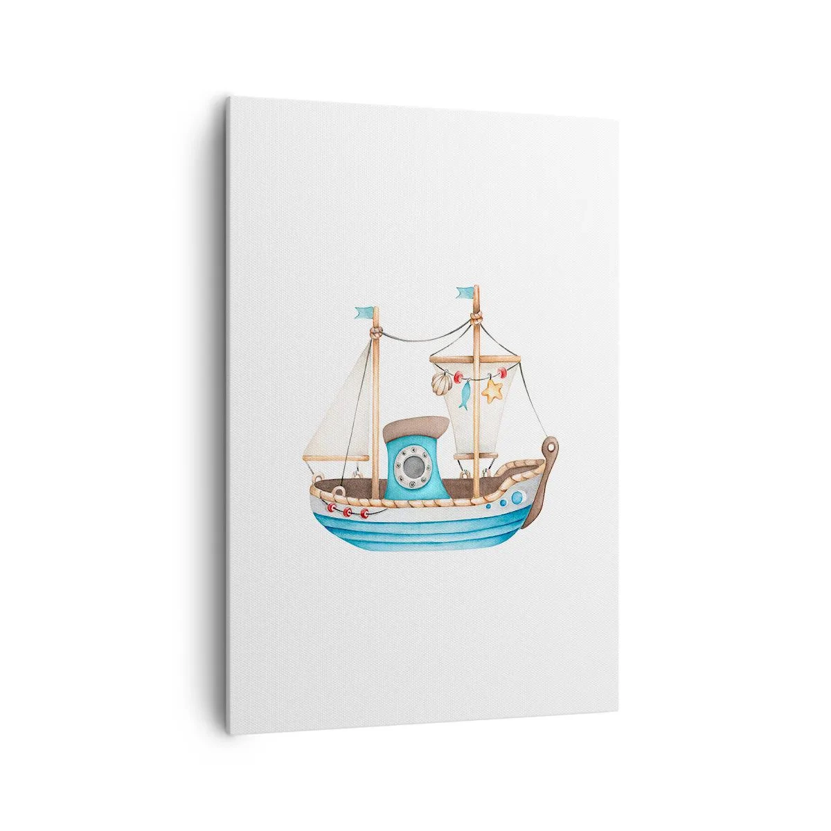 Canvastavla - Bild på duk - Ohoj, äventyret! - 70x100 cm