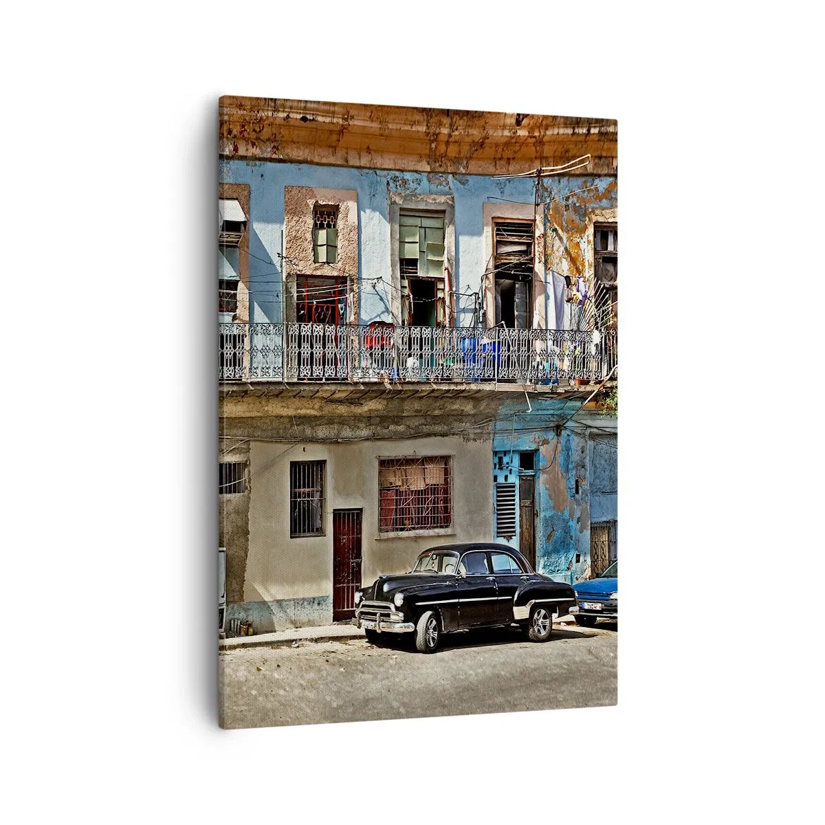 Canvastavla - Bild på duk - Havana stämning - 50x70 cm