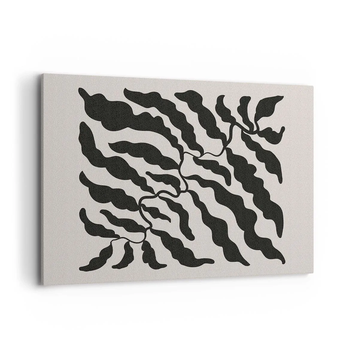 Canvastavla - Bild på duk - Kvadratens natur - 100x70 cm