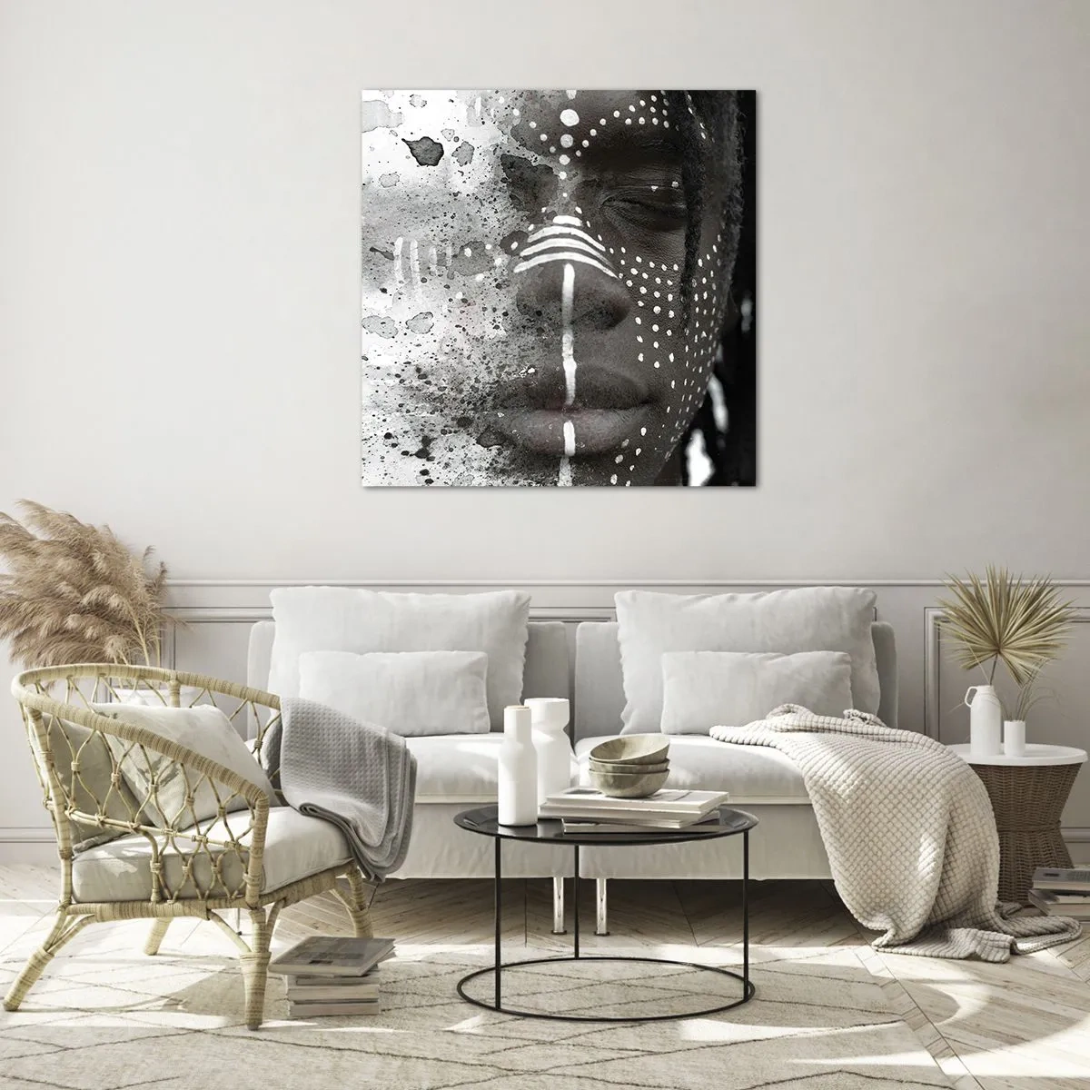 Glastavla - Bild på glas - Upptäck den ursprungliga andan - 70x70 cm