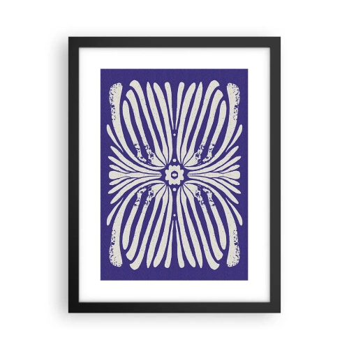 Affisch i svart ram - Etnisk inspiration - 30x40 cm