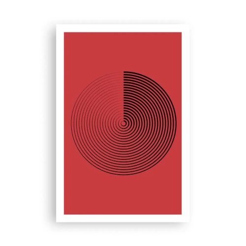 Affisch - Cirkulär rörelse - 61x91 cm