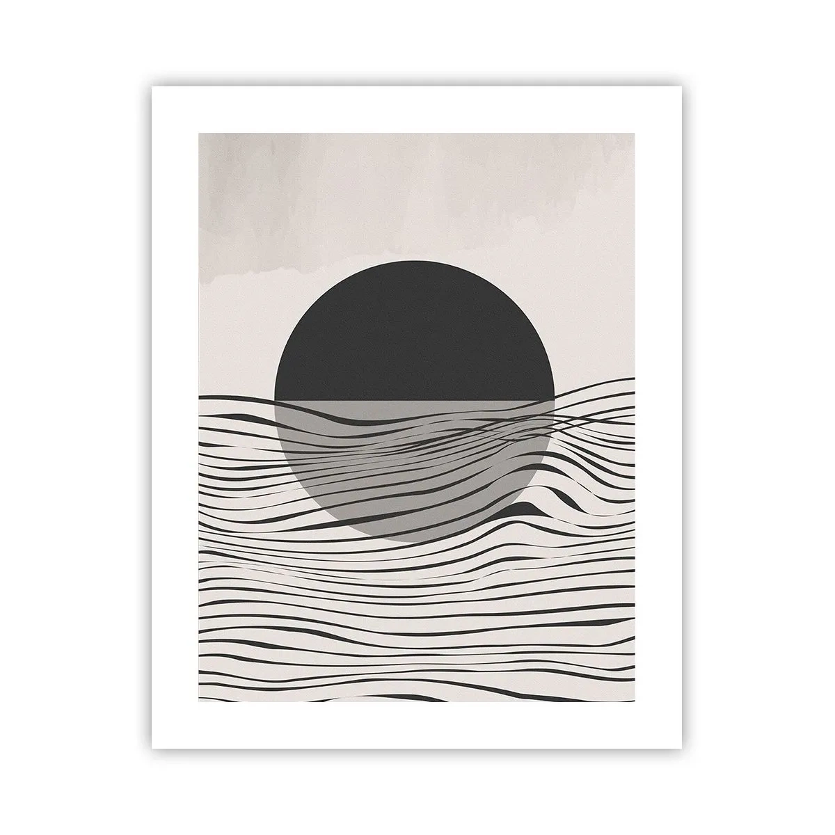 Affisch - Halvdan komposition - 40x50 cm