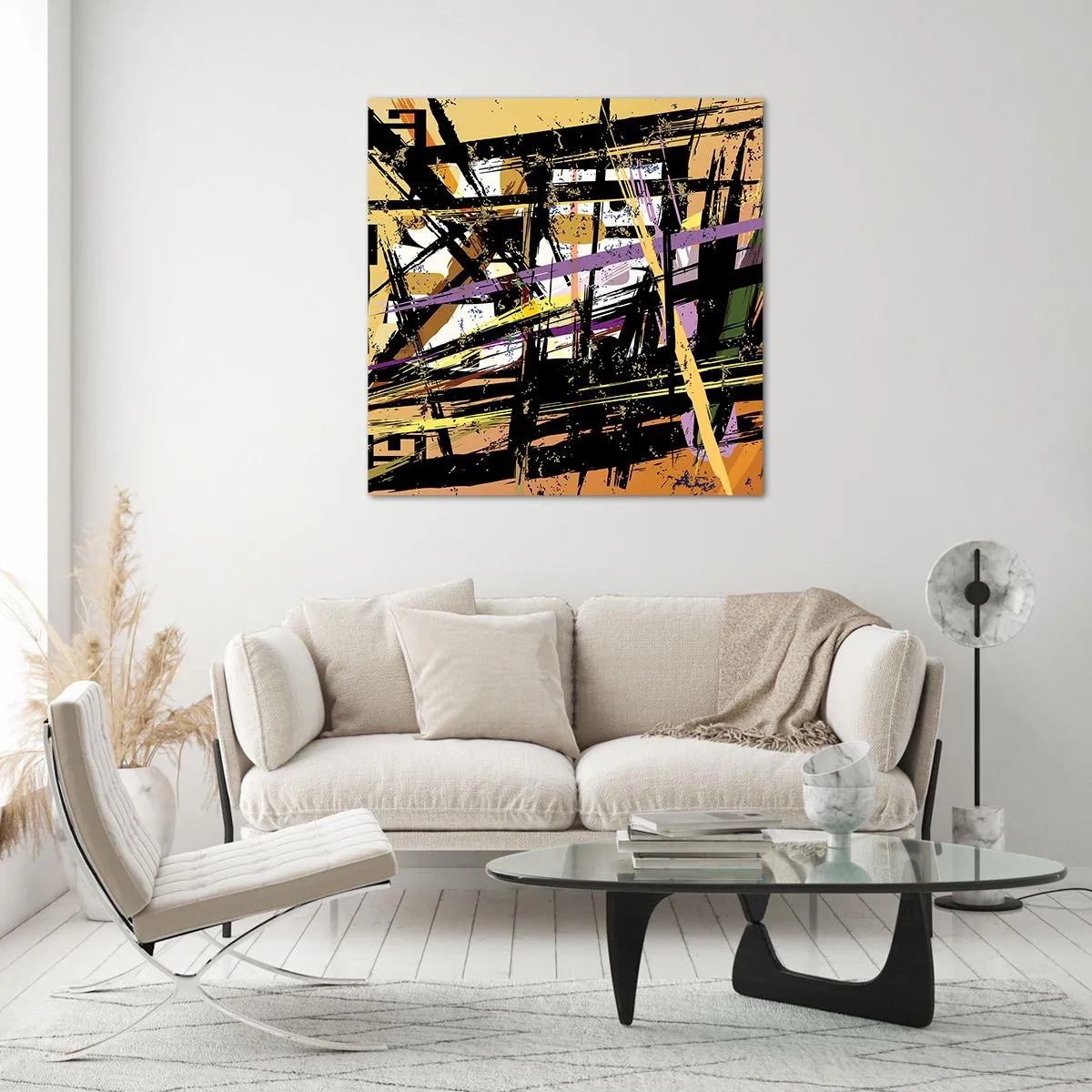 Glastavla - Bild på glas - Skarpt snitt - 60x60 cm