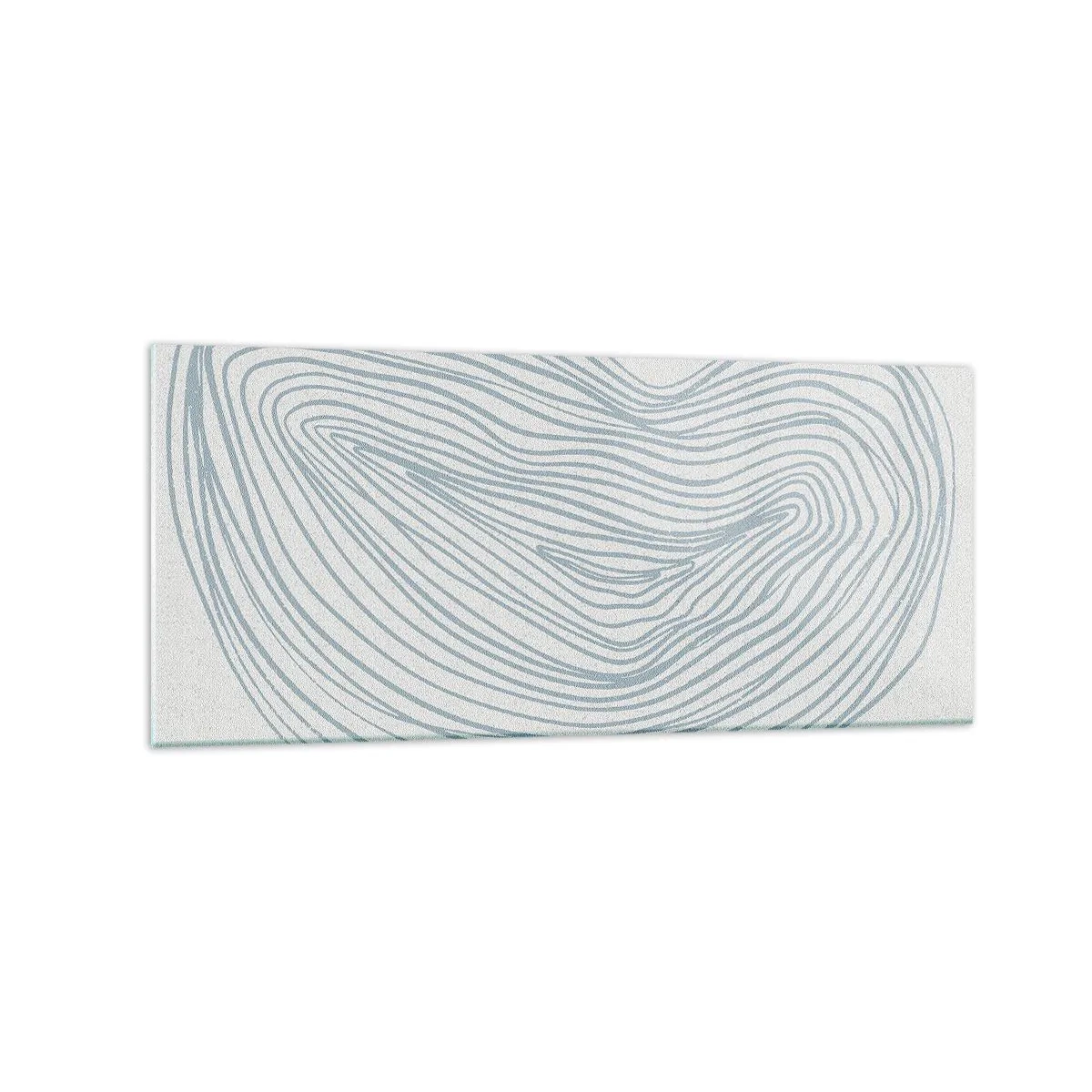 Glastavla - Bild på glas - Droppens leende - 120x50 cm