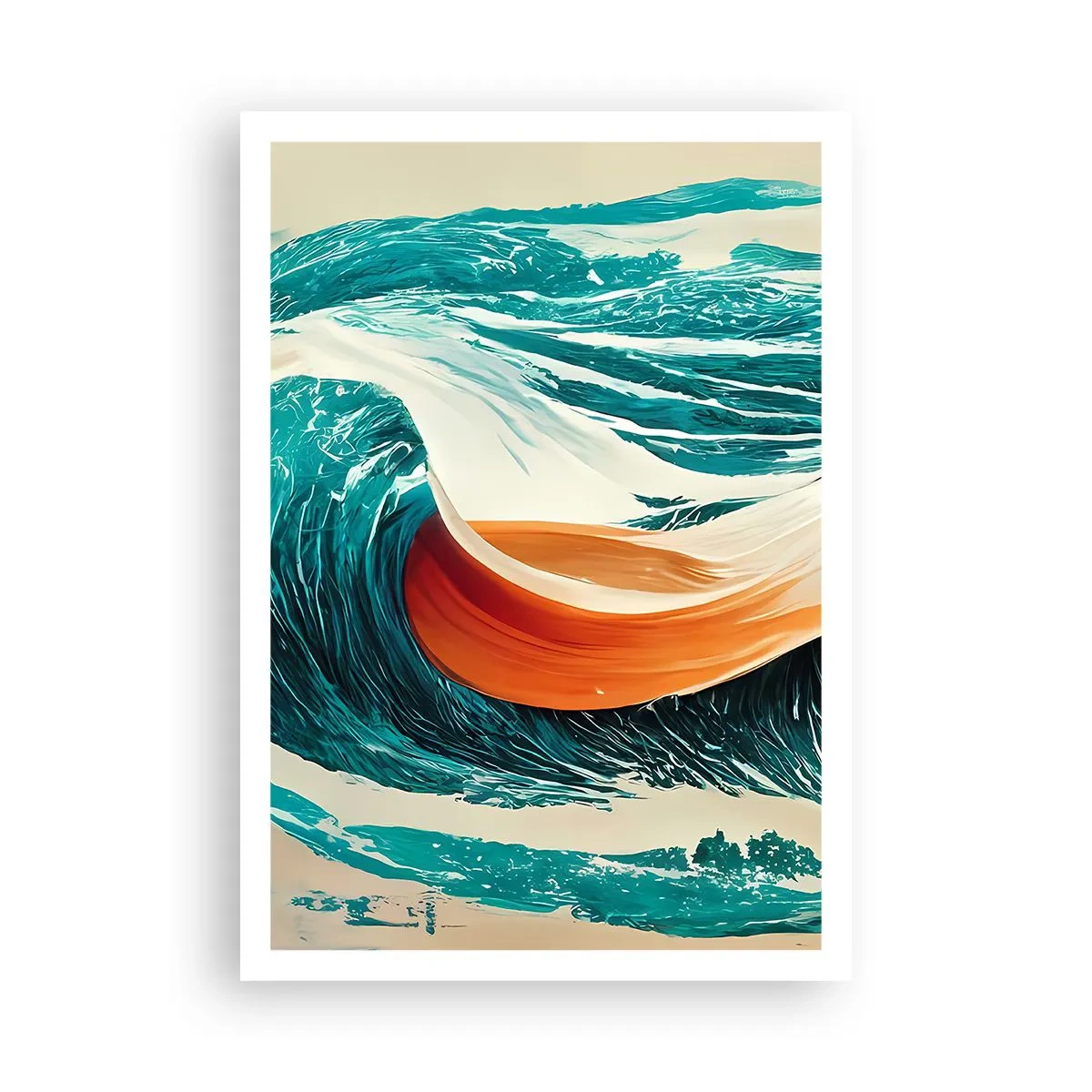 Affisch - Surfarens dröm - 70x100 cm