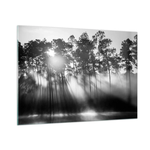 Glastavla - Bild på glas - Ostoppad sol - 100x70 cm