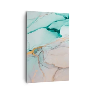 Canvastavla - Bild på duk - Formernas och färgernas dans - 80x120 cm