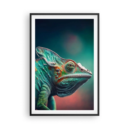 Affisch i svart ram - Ser du mig? Inte bra… - 61x91 cm