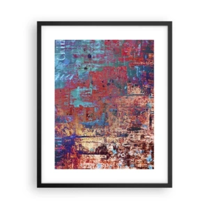 Affisch i svart ram - Minne och icke-minne - 40x50 cm