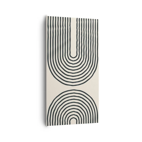 Canvastavla - Bild på duk - Om en stund... - 65x120 cm