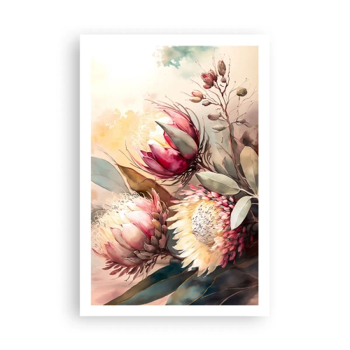 Affisch - Från profil och en face - 61x91 cm