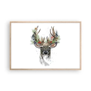 Affisch i ram av ljusek - I högtidskläder - 91x61 cm