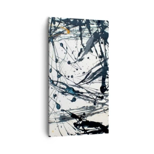 Canvastavla - Bild på duk - Med eller utan någon mening? - 45x80 cm