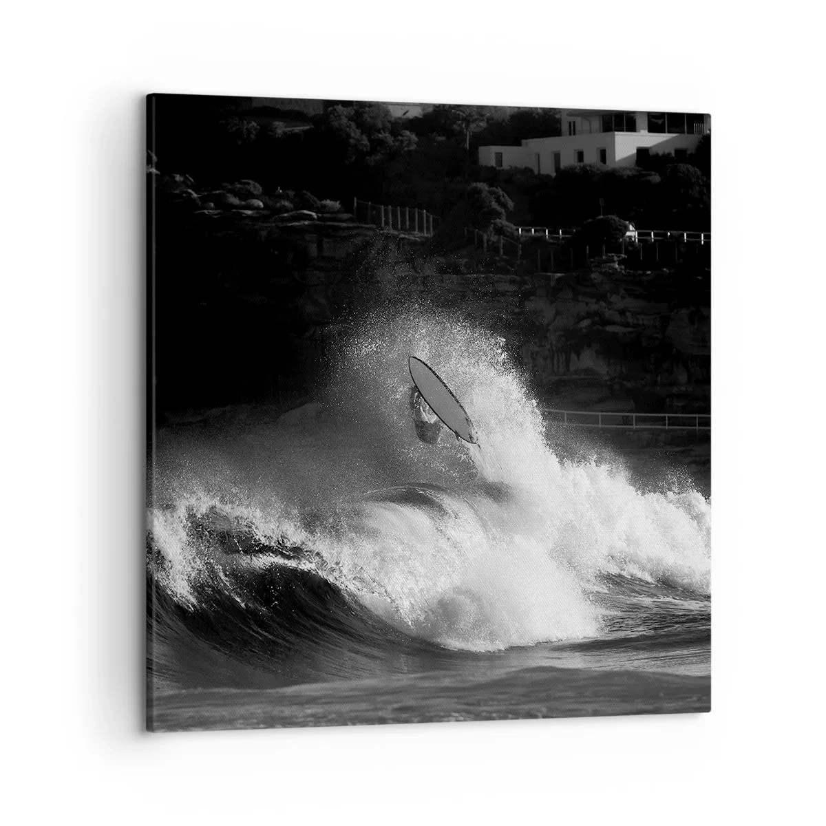 Canvastavla - Bild på duk - Utmaning accepterad! - 50x50 cm
