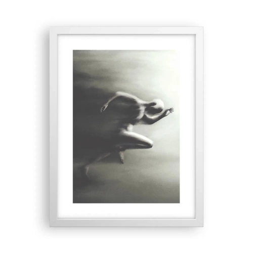 Affisch i vit ram - Omöjlig att stoppa - 30x40 cm