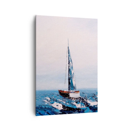 Canvastavla - Bild på duk - Vindens broderskap - 70x100 cm