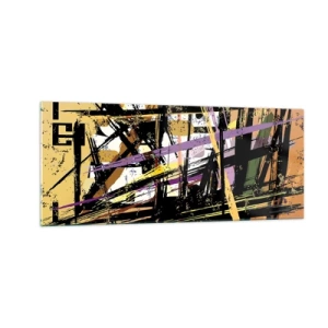 Glastavla - Bild på glas - Skarpt snitt - 100x40 cm