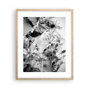 Affisch i ram av ljusek - Icke-blombukett - 40x50 cm