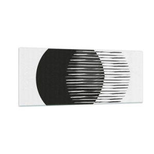 Glastavla - Bild på glas - Hans alter ego - 100x40 cm