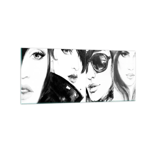 Glastavla - Bild på glas - Mångfaldigad skönhet - 120x50 cm