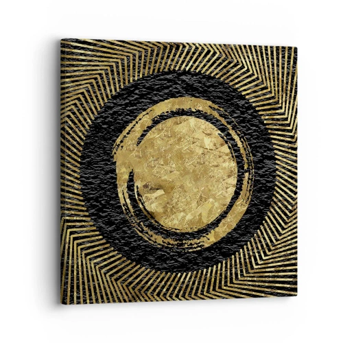 Canvastavla - Bild på duk - Glamourös komposition - 30x30 cm