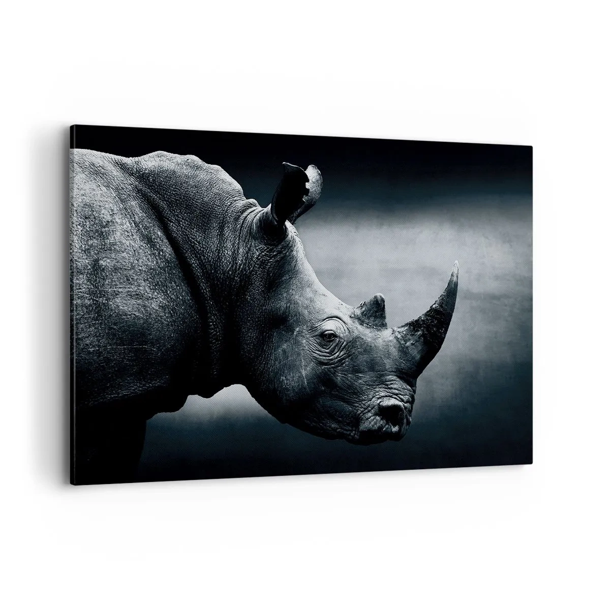 Canvastavla - Bild på duk - Höger profil - 120x80 cm