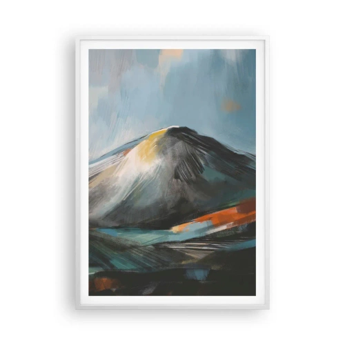 Affisch i vit ram - Råa och vackra - 70x100 cm