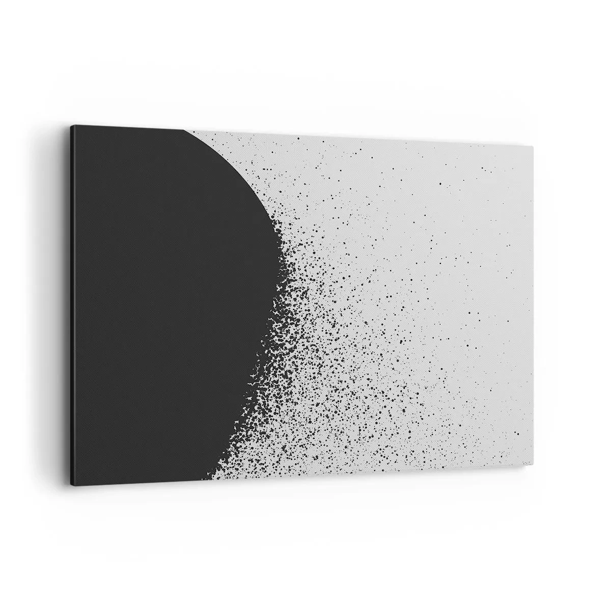Canvastavla - Bild på duk - Partiklarnas rörelse - 100x70 cm