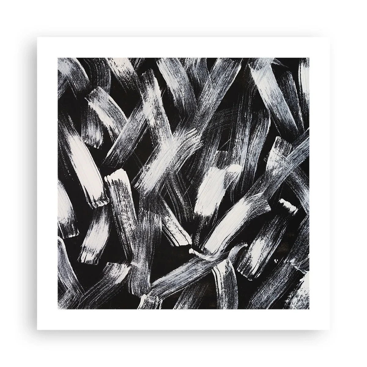 Affisch - Abstraktion i industriell anda - 50x50 cm