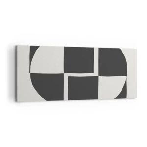 Canvastavla - Bild på duk - Antites – syntes - 100x40 cm