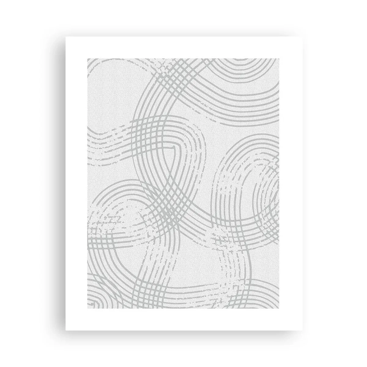 Affisch - Det finns ingen rak väg - 40x50 cm