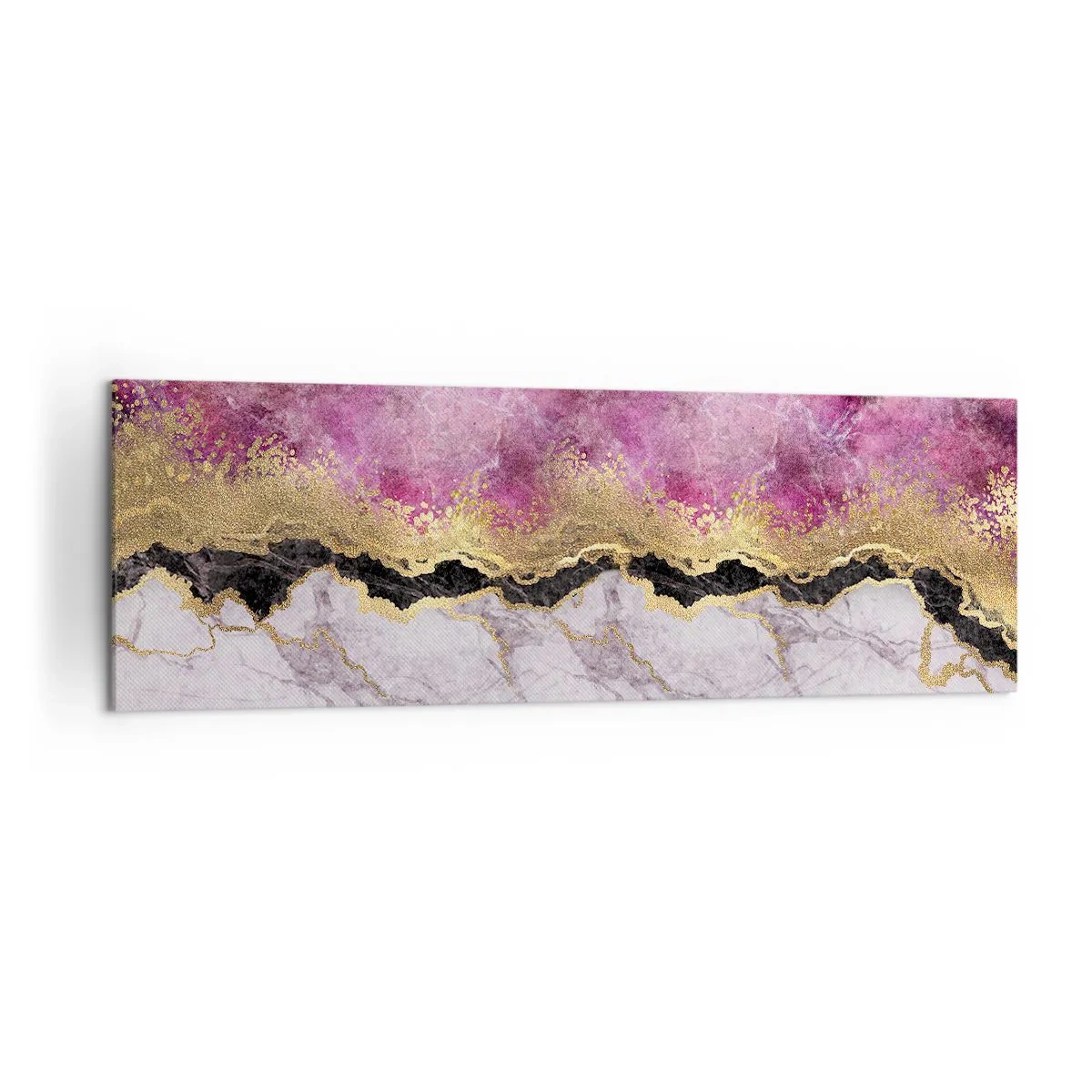 Canvastavla - Bild på duk - På gränsen - 160x50 cm