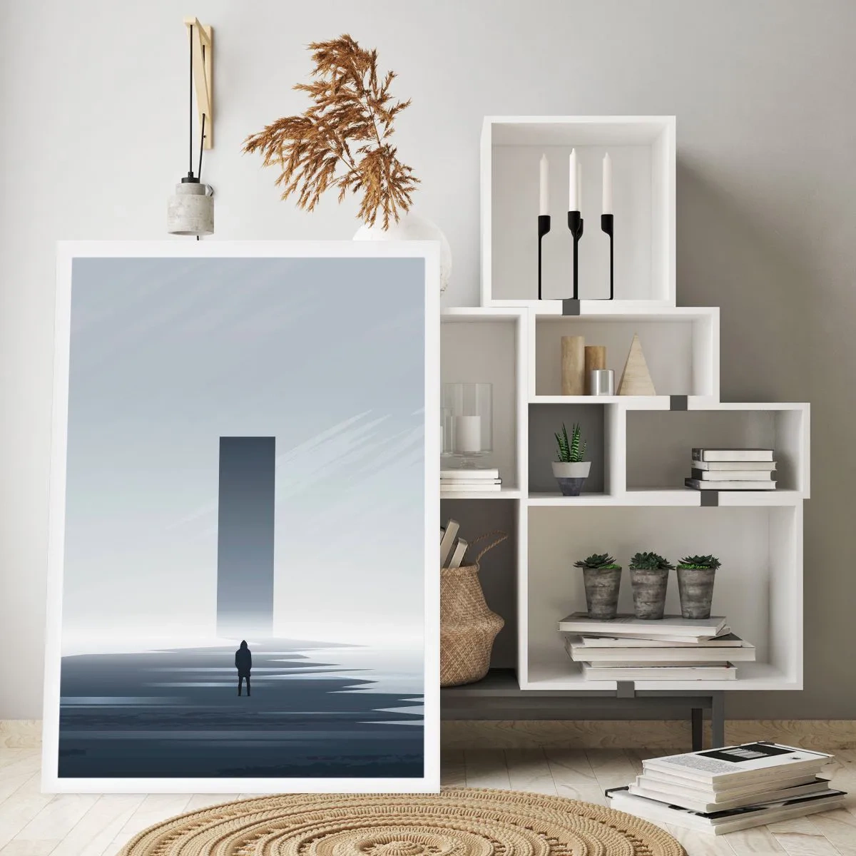 Affisch - Möjlighet eller hot? - 50x70 cm