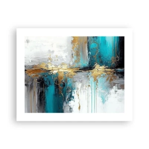 Affisch - Allting flödar - 50x40 cm