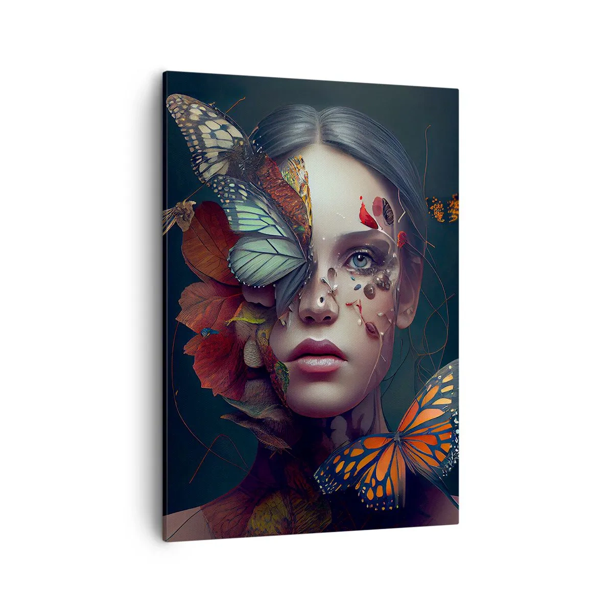 Canvastavla - Bild på duk - En underbar metamorfos - 50x70 cm
